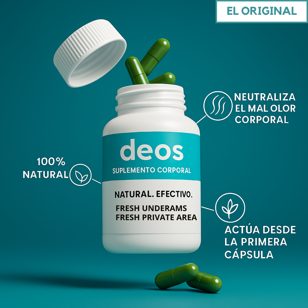 Desodorante Natural™ en cápsulas